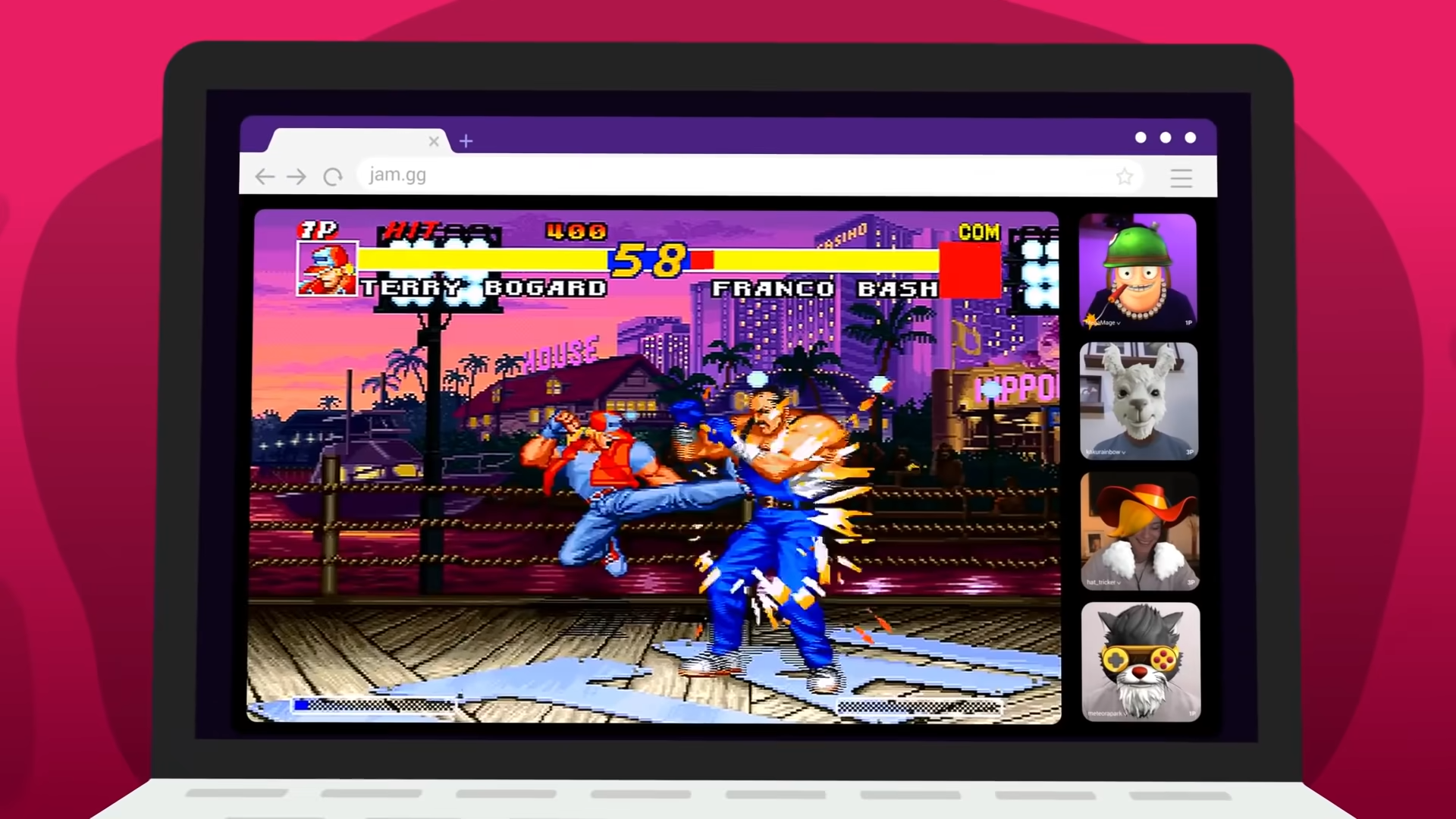 Jam.gg Play retro games with friends!